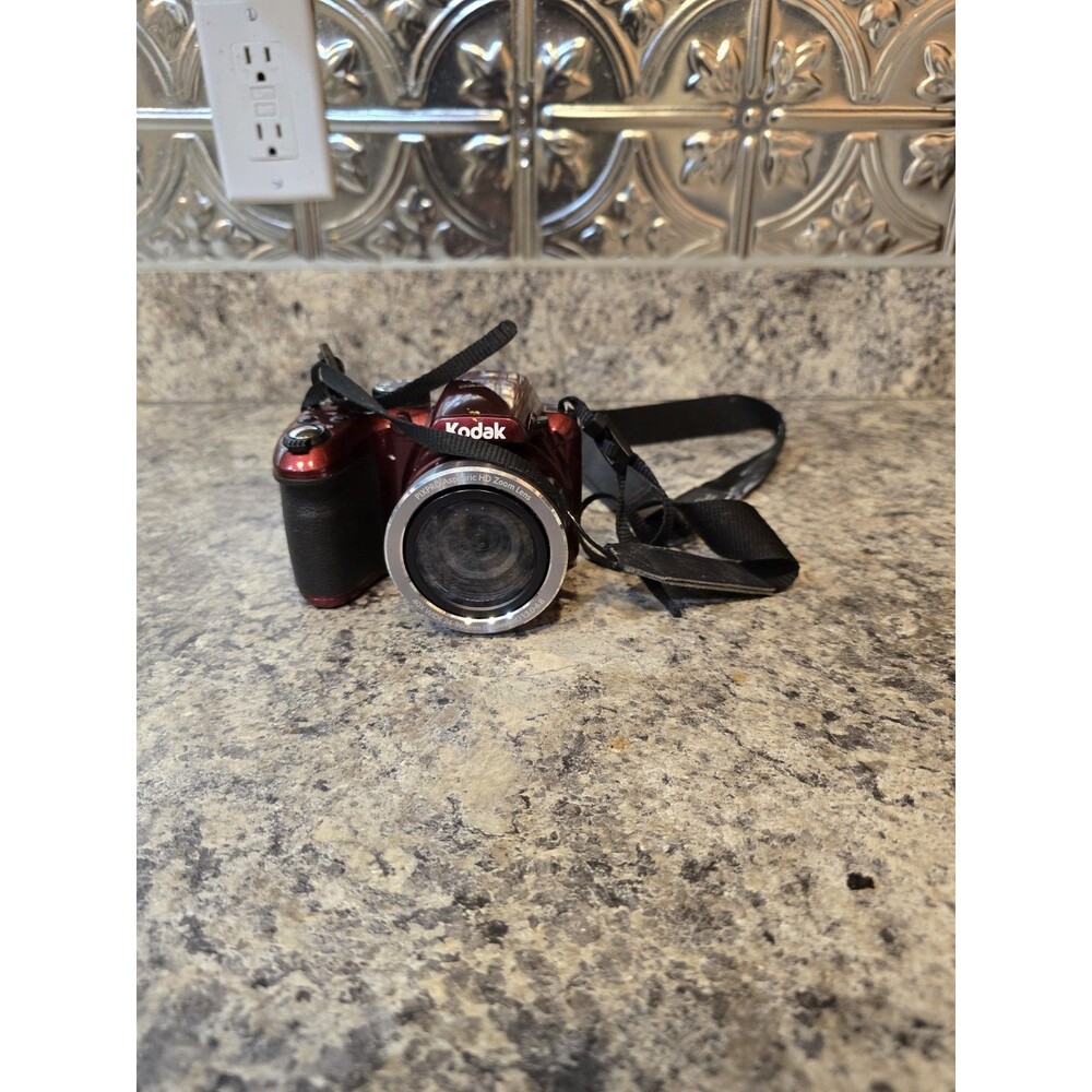 Red Kodak PIXPRO AZ401 Digital Camera Parts Only Read